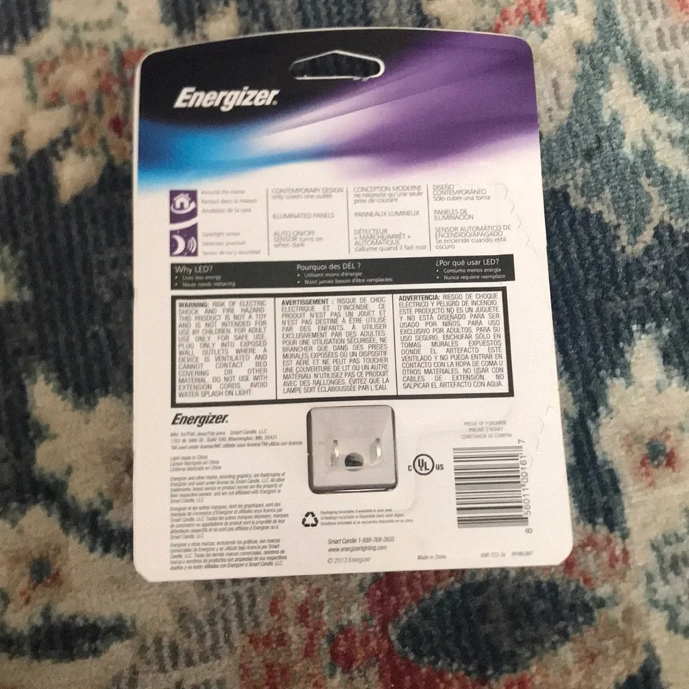 Energizer Bat LED Automatic Night Light